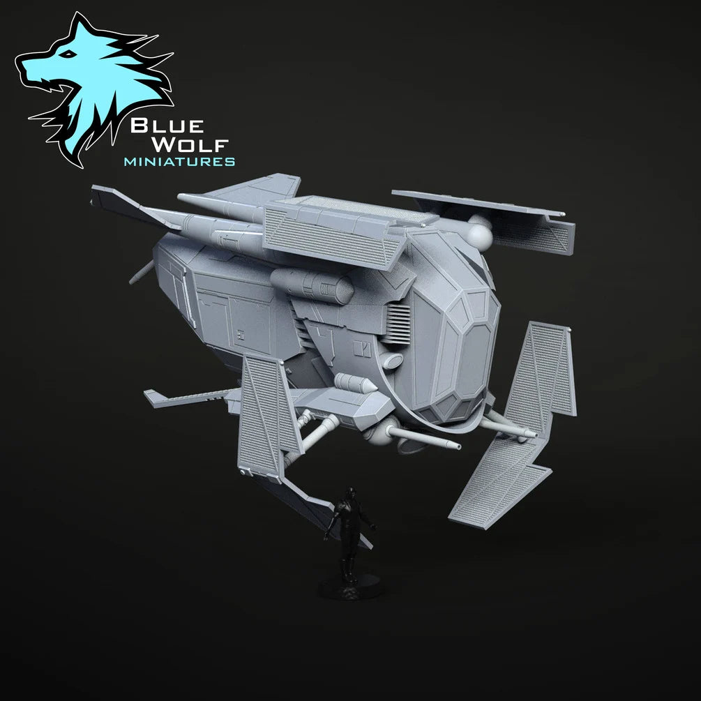 Star Wars LEGION Phase 2 Clone Soldiers or set w/Drop Ship • Raw/Unpainted -or- Hand Painted Model 3D 14k Resin