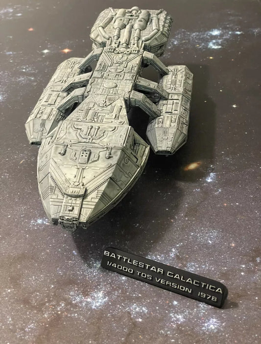 Battlestar Galactica - 12.4” TOS series version Hi-res FanArt 3D model - painted