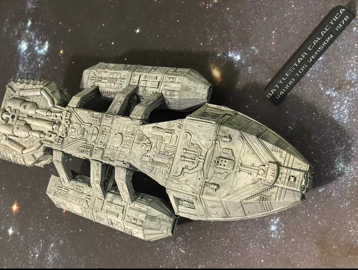 Battlestar Galactica - 12.4” TOS series version Hi-res FanArt 3D model - painted