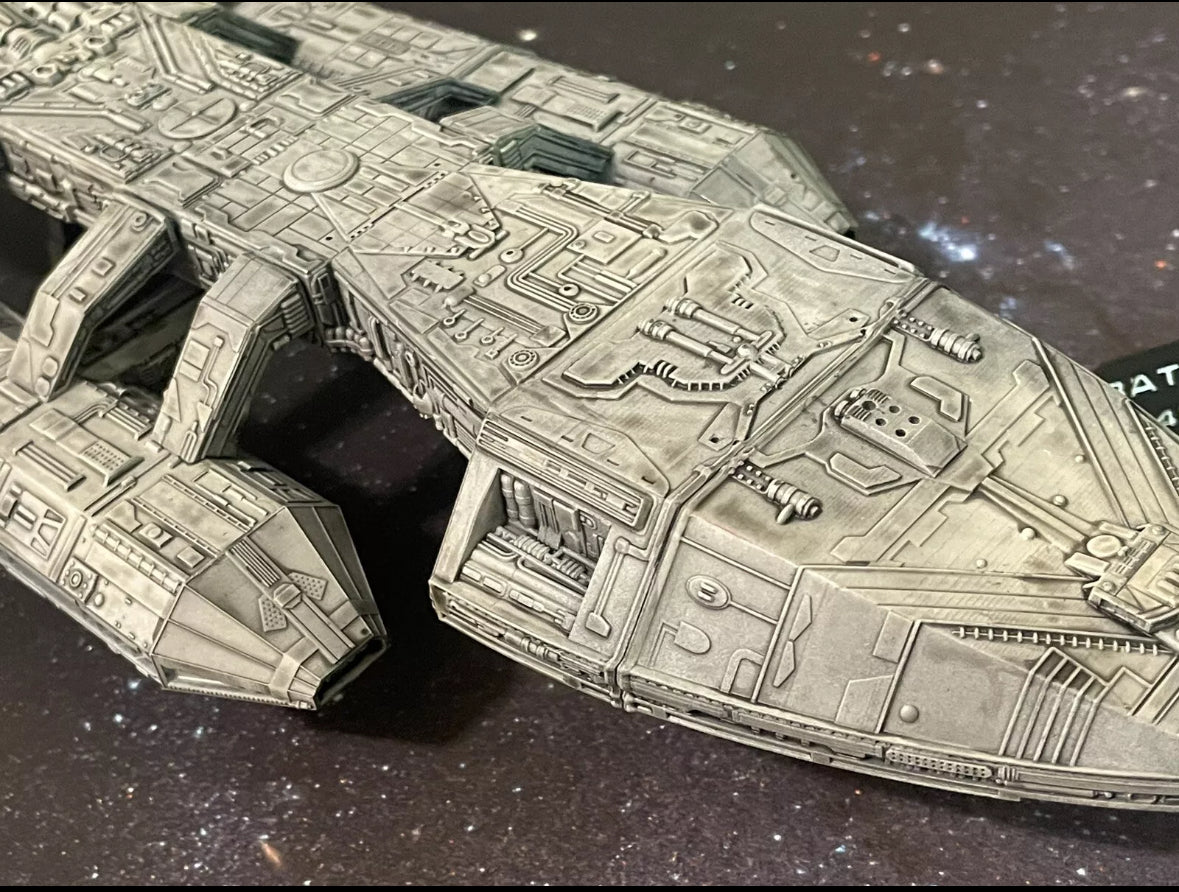 Battlestar Galactica - 12.4” TOS series version Hi-res FanArt 3D model - painted