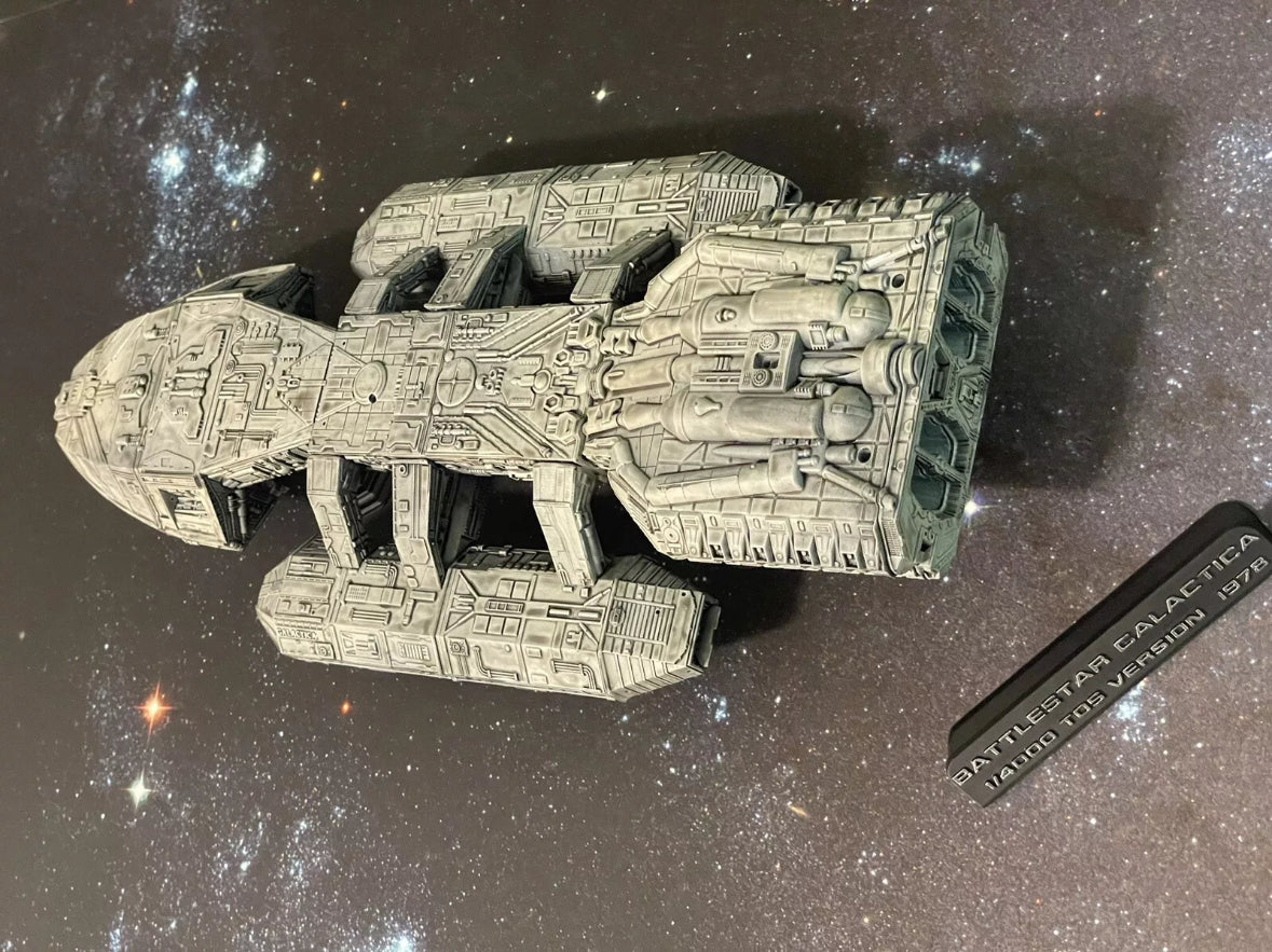 Battlestar Galactica - 12.4” TOS series version Hi-res FanArt 3D model - painted