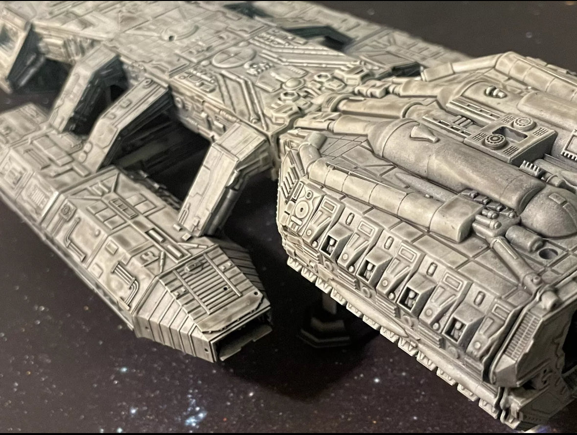 Battlestar Galactica - 12.4” TOS series version Hi-res FanArt 3D model - painted