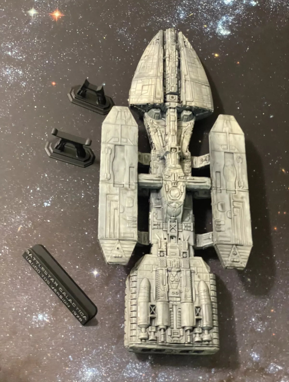 Battlestar Galactica - 12.4” TOS series version Hi-res FanArt 3D model - painted
