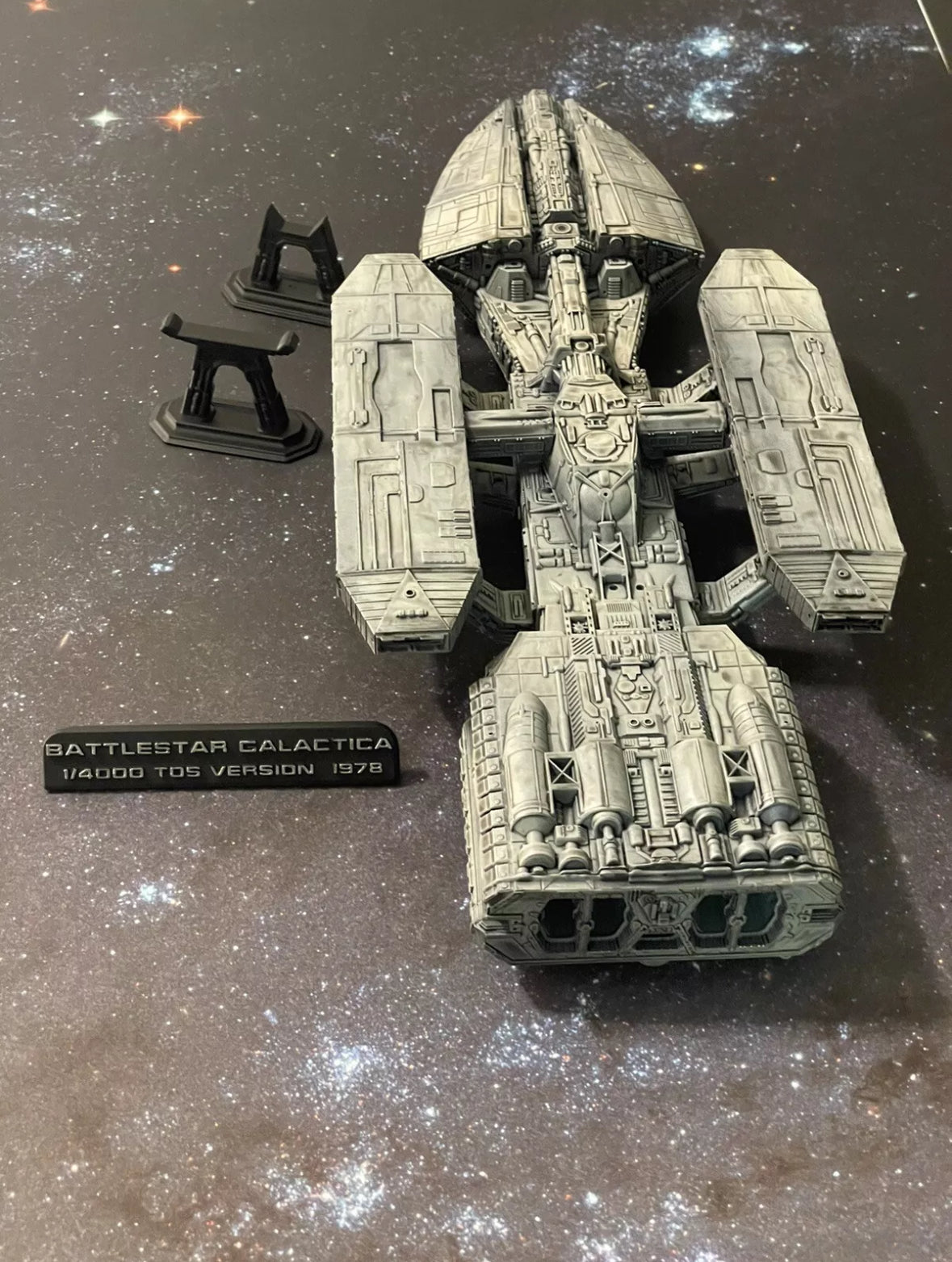 Battlestar Galactica - 12.4” TOS series version Hi-res FanArt 3D model - painted