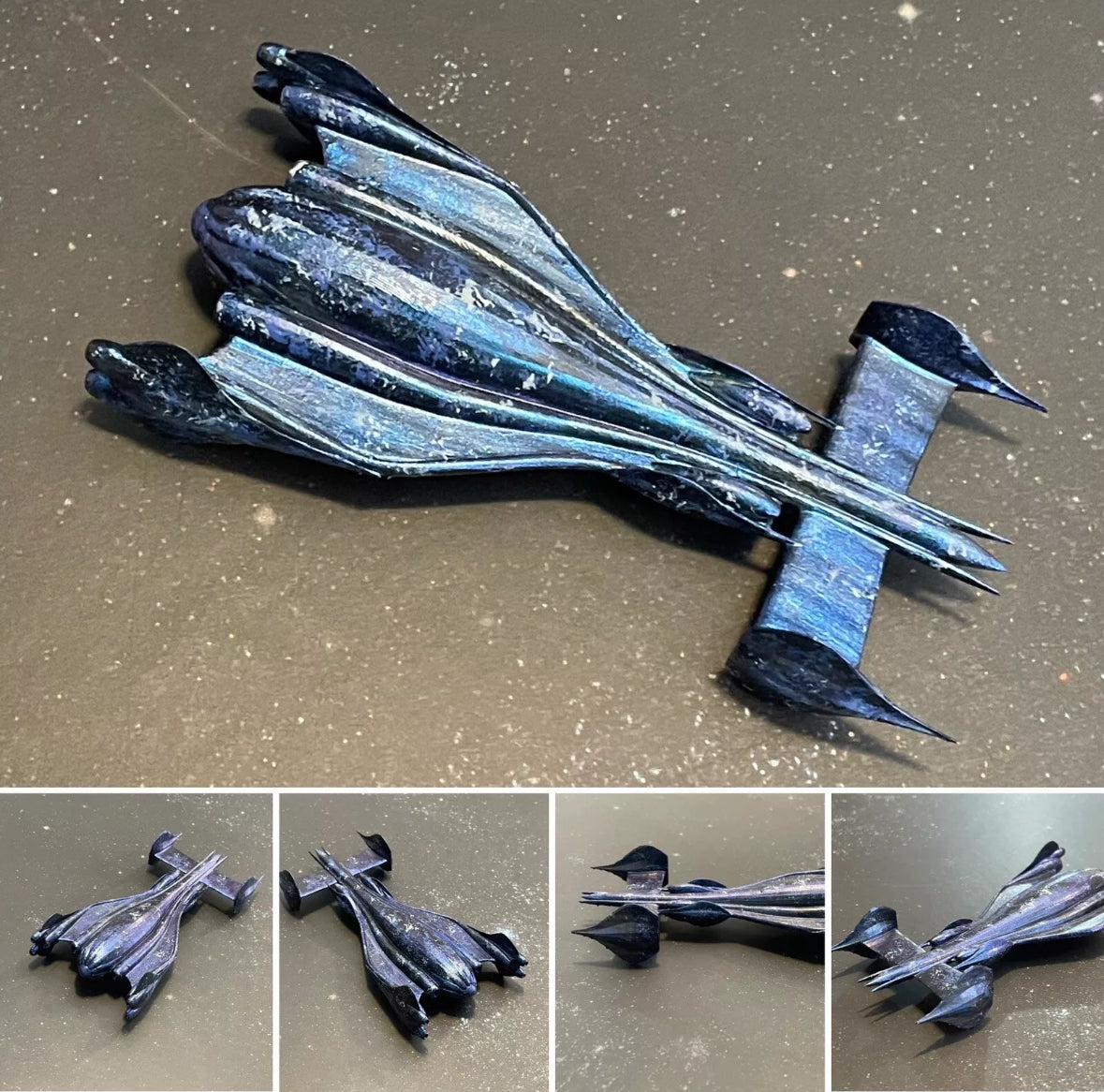 Babylon 5 Minbari Flyer Transport 1/270 FULL PAINTED 12k 3D print resin FanArt