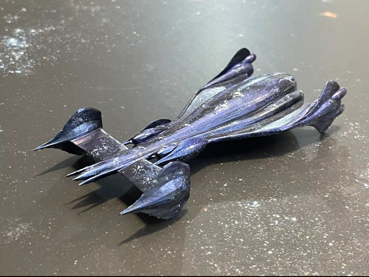 Babylon 5 Minbari Flyer Transport 1/270 FULL PAINTED 12k 3D print resin FanArt