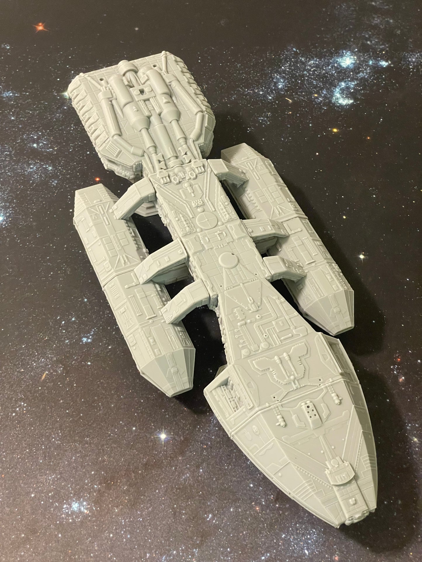 Battlestar Galactica - 40” 1978 TOS series version Hi-res FanArt 3D model