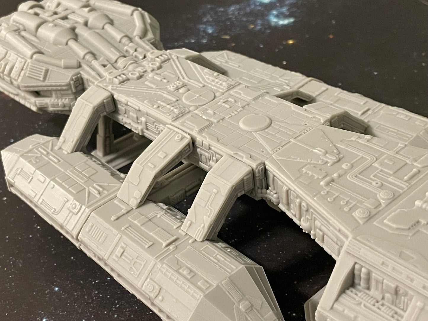 Battlestar Galactica - 40” 1978 TOS series version Hi-res FanArt 3D model