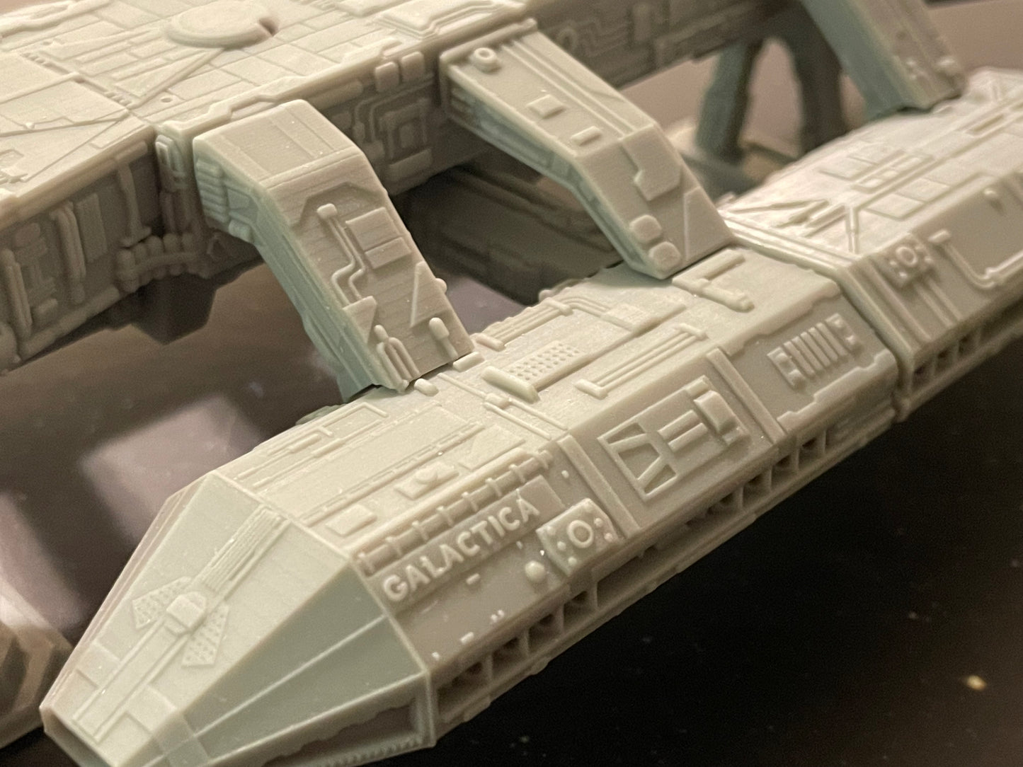 Battlestar Galactica - 32” TOS series version Hi-res FanArt 3D model - painted