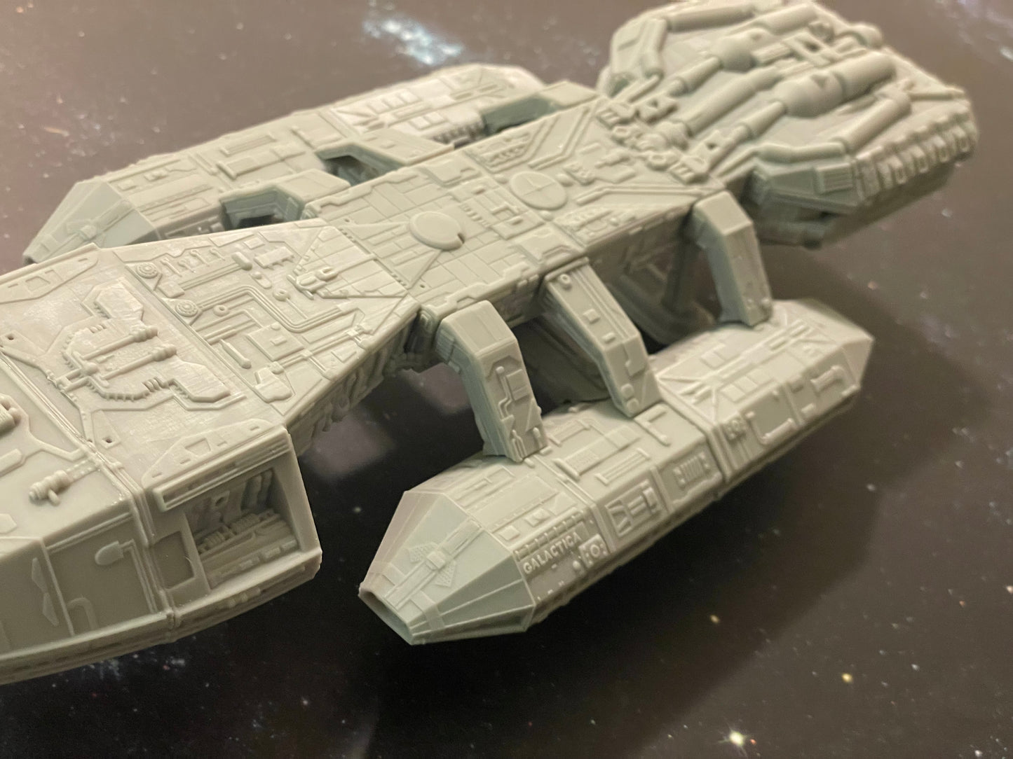 Battlestar Galactica - 40” 1978 TOS series version Hi-res FanArt 3D model