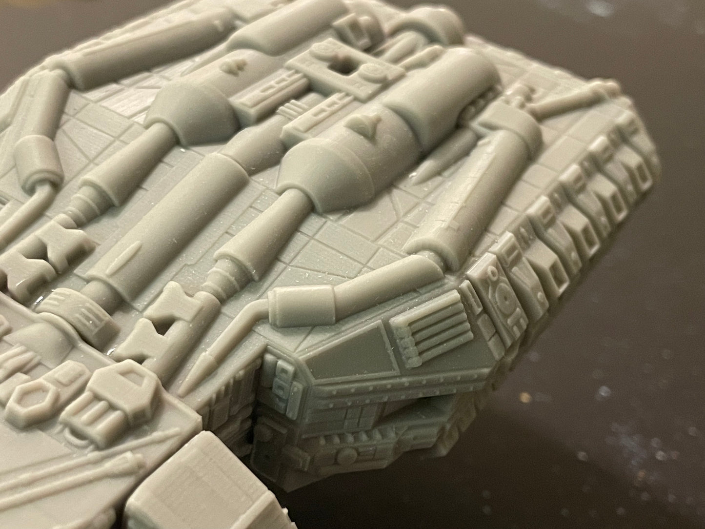 Battlestar Galactica - 40” 1978 TOS series version Hi-res FanArt 3D model