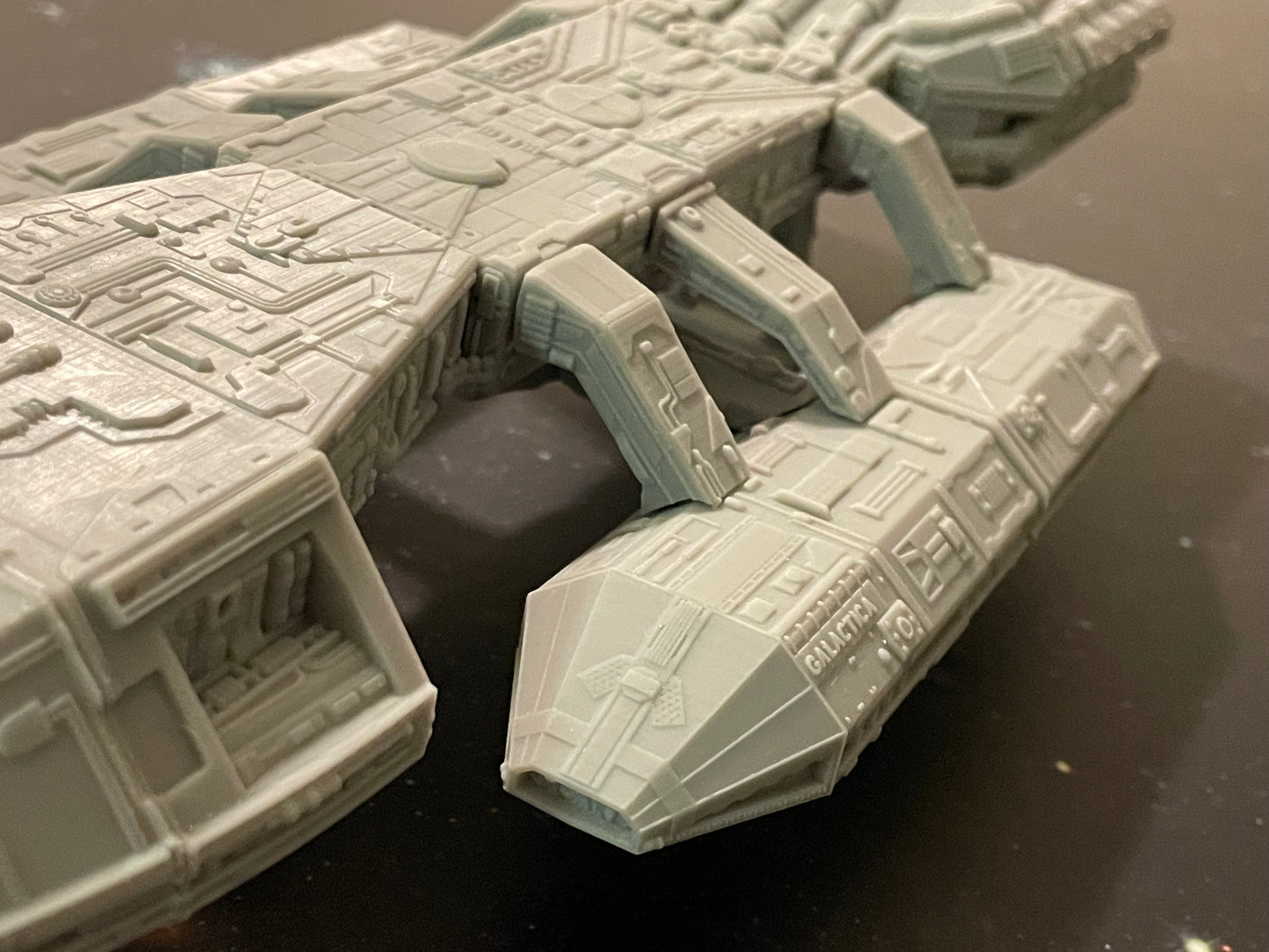 Battlestar Galactica - 40” 1978 TOS series version Hi-res FanArt 3D model