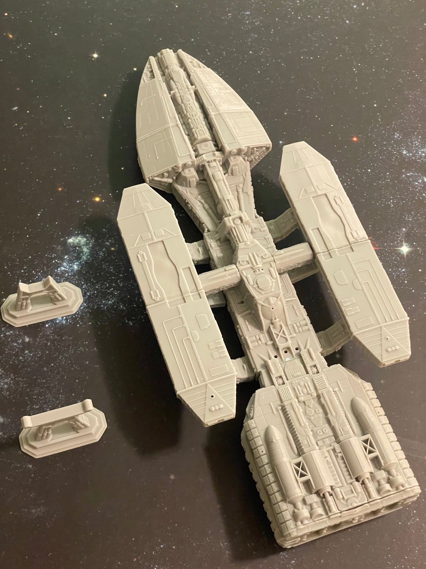 Battlestar Galactica - 40” 1978 TOS series version Hi-res FanArt 3D model