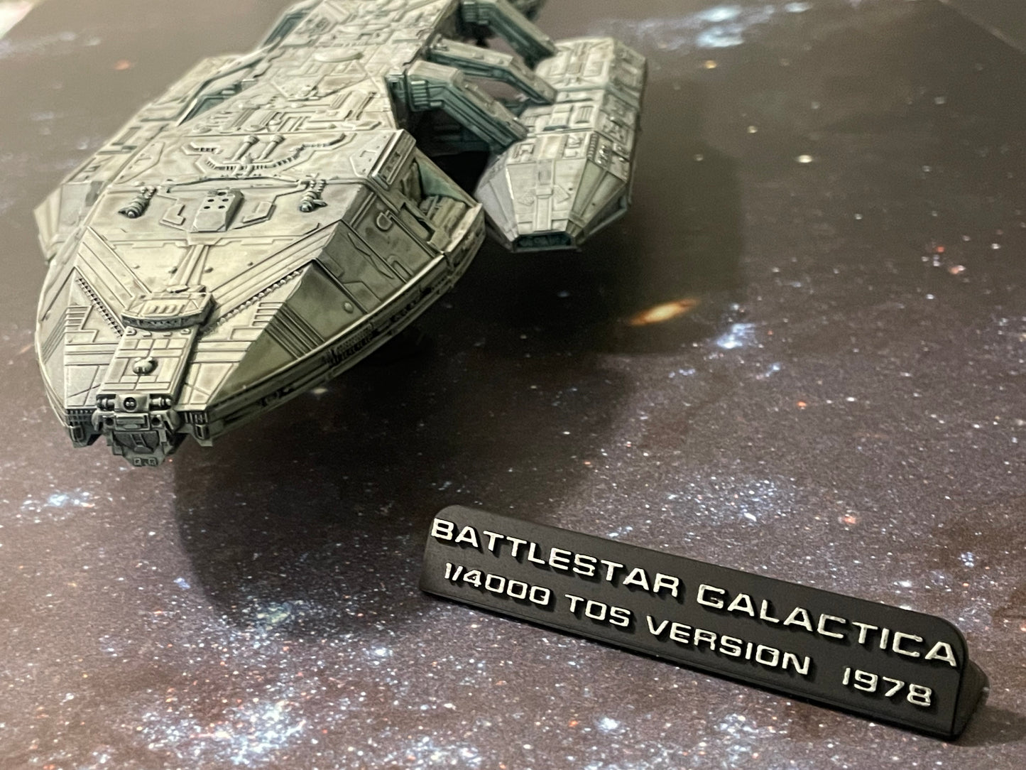 Battlestar Galactica - 40” 1978 TOS series version Hi-res FanArt 3D model