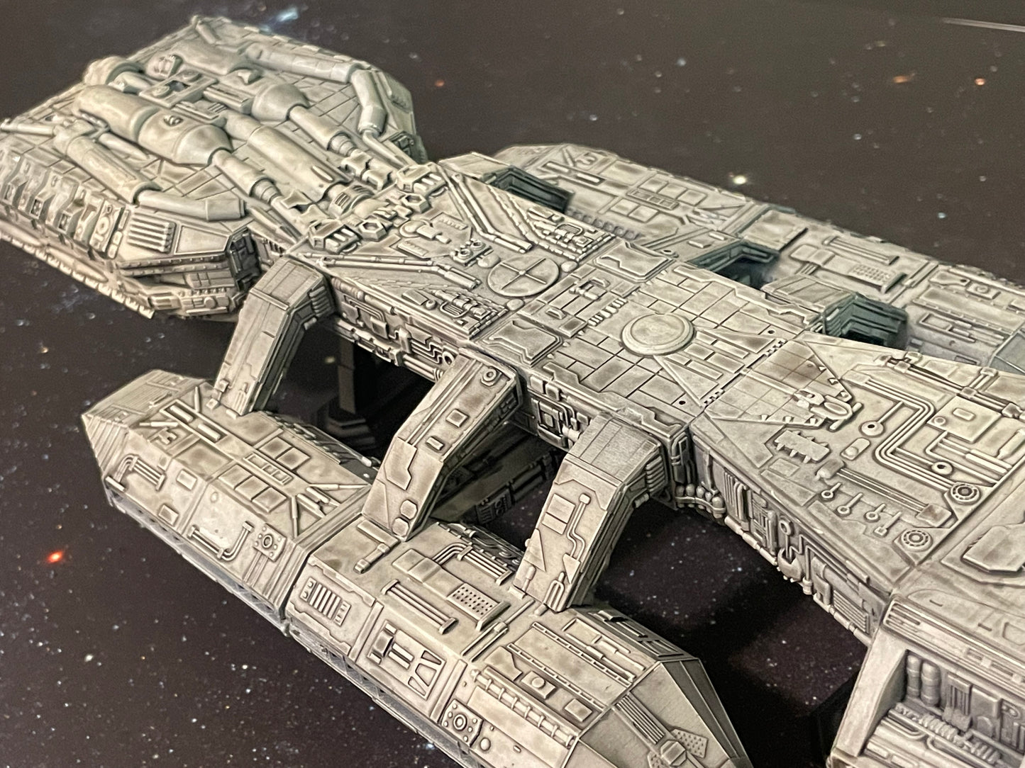 Battlestar Galactica - 32” TOS series version Hi-res FanArt 3D model - painted