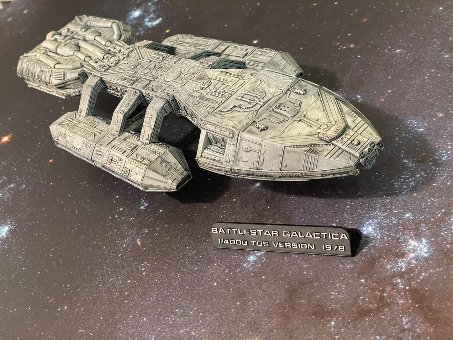 Battlestar Galactica - 40” 1978 TOS series version Hi-res FanArt 3D model
