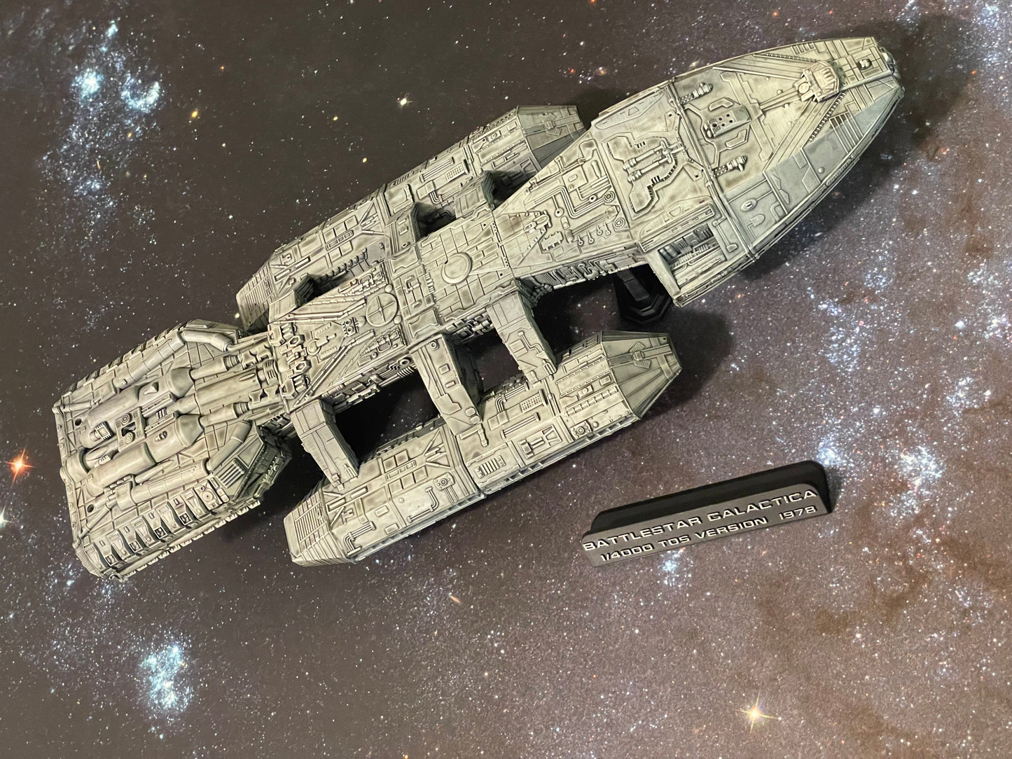Battlestar Galactica - 40” 1978 TOS series version Hi-res FanArt 3D model