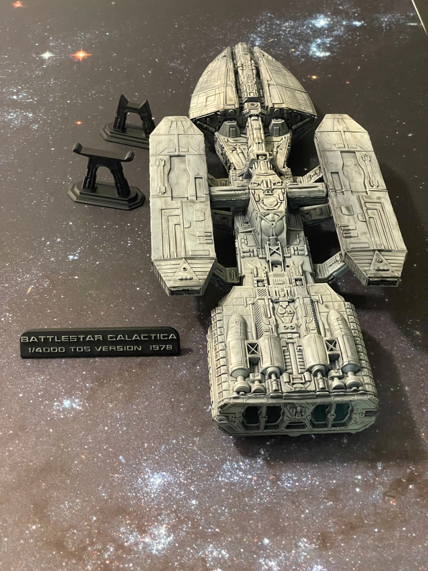 Battlestar Galactica - 40” 1978 TOS series version Hi-res FanArt 3D model