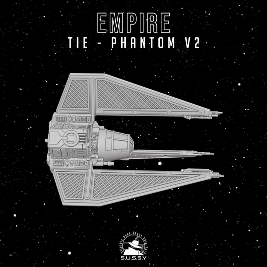 Star Wars X-Wing 1/270 Empire TIE Phantom 16k 3D print