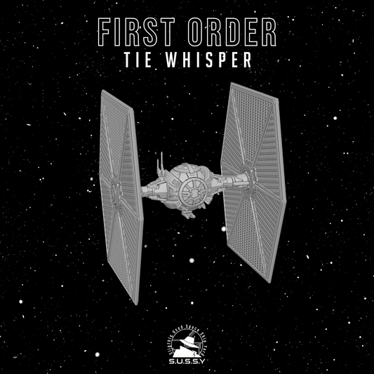 Star Wars X-Wing 1/270 First Order TIE Whisper 16k 3D print