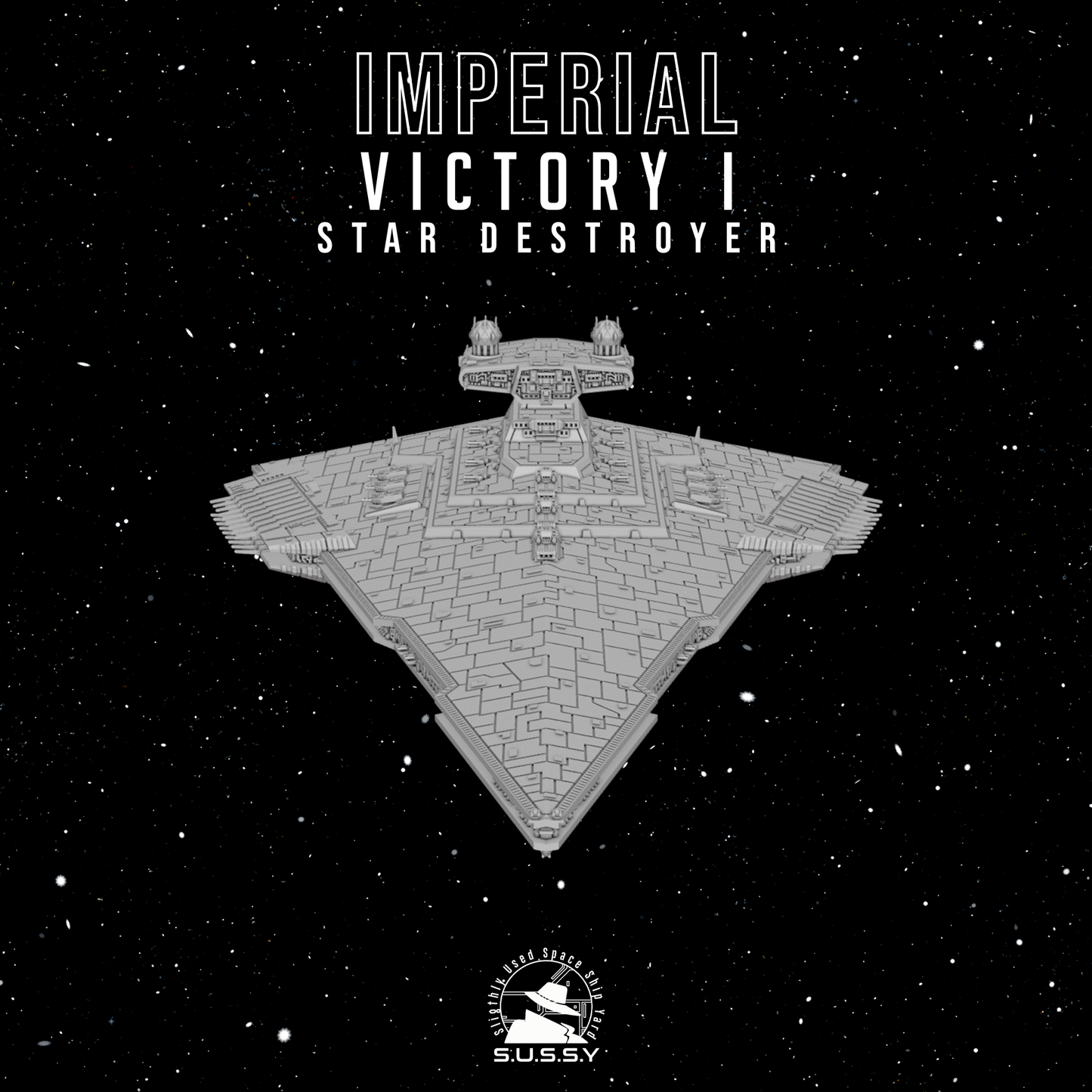 Star Wars Armada Imperial Victory I Star Destroyer 16k 3D print