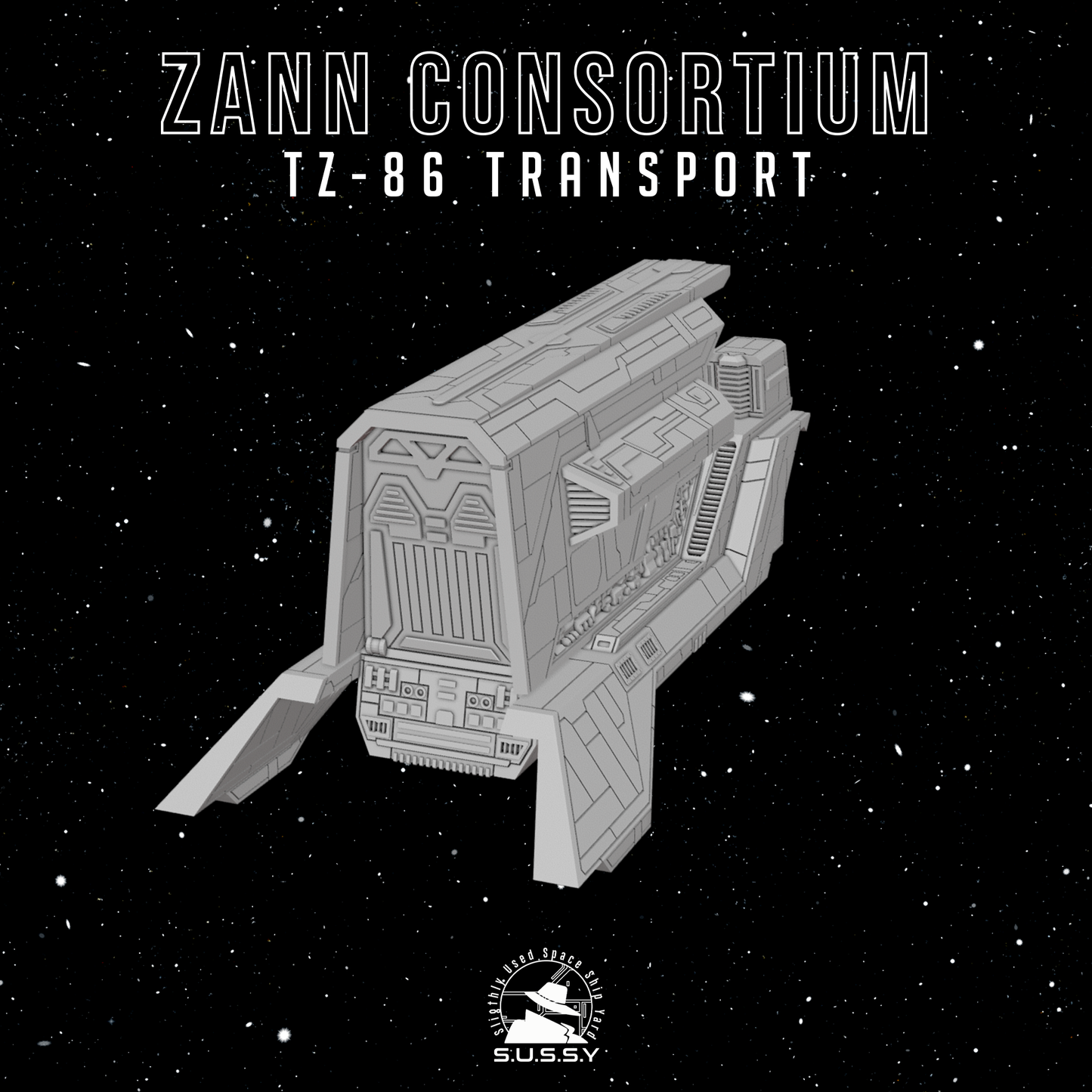 Star Wars Armada Zann Consortium TZ-86 Transport 16k 3D print