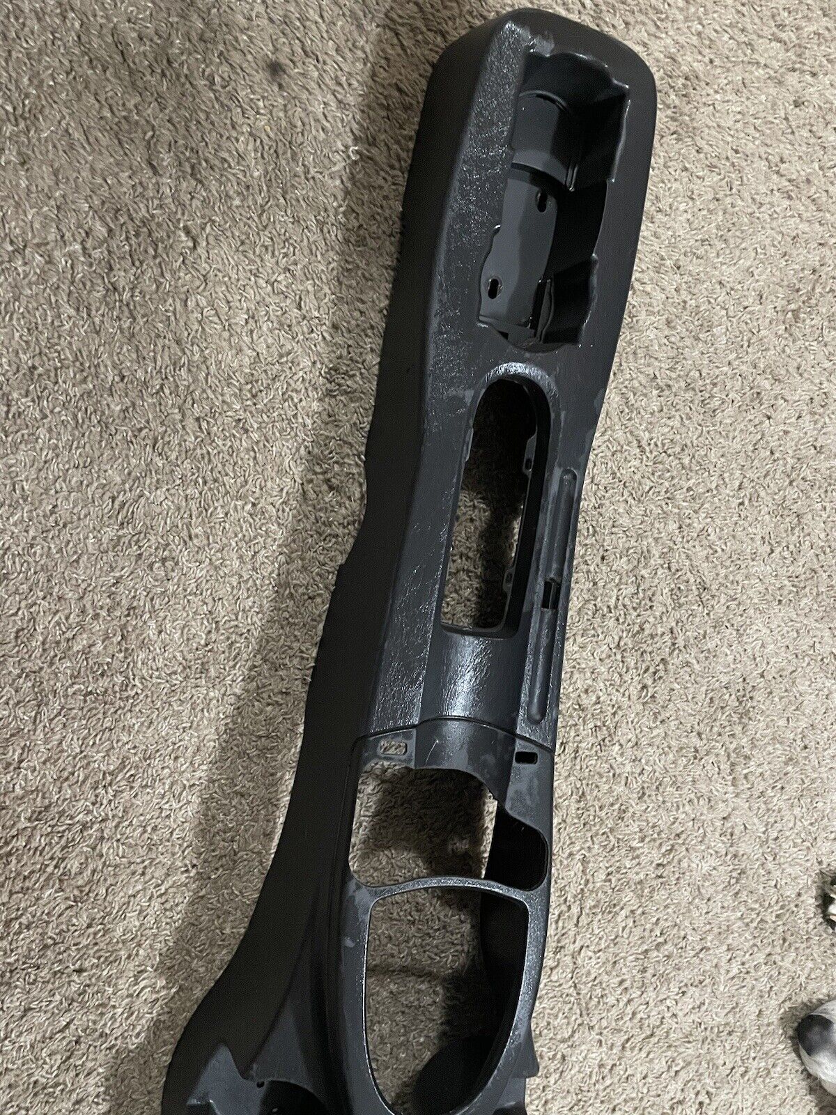 2002-2004 SVT Ford Focus charcoal center console - NON-Armrest