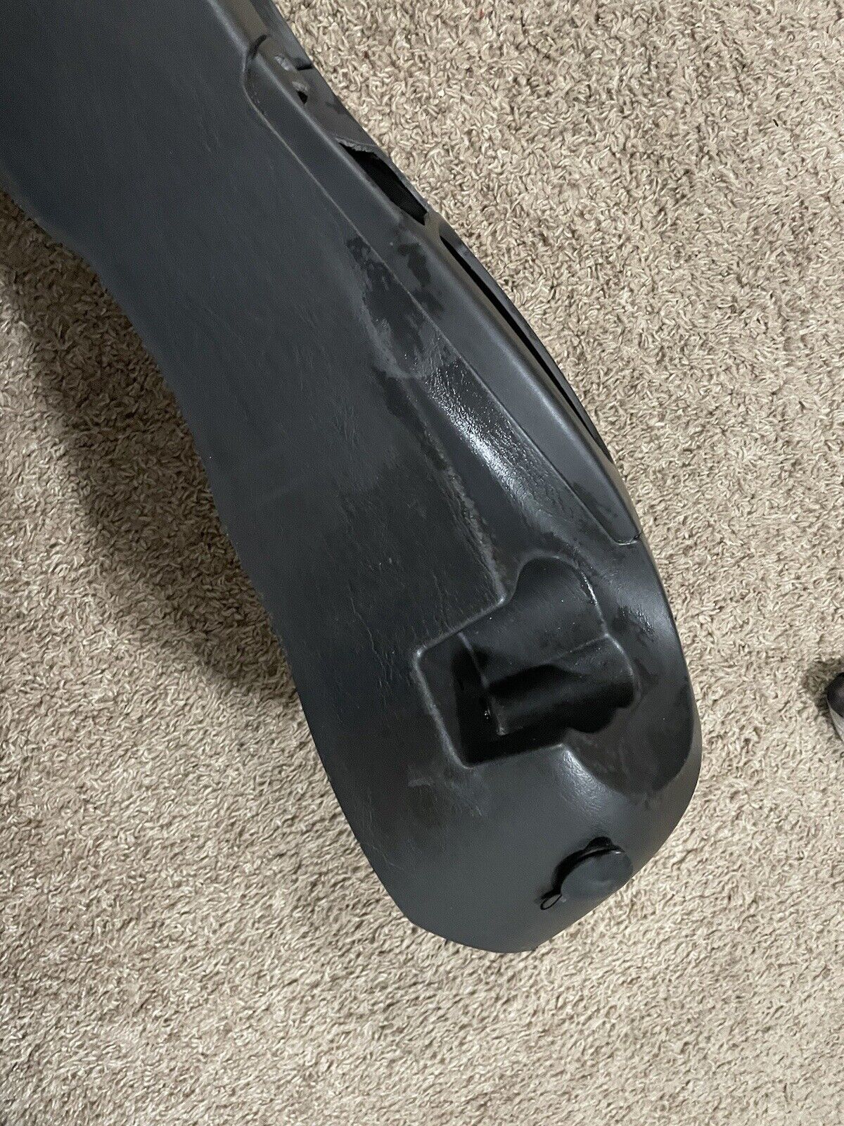 2002-2004 SVT Ford Focus charcoal center console - NON-Armrest